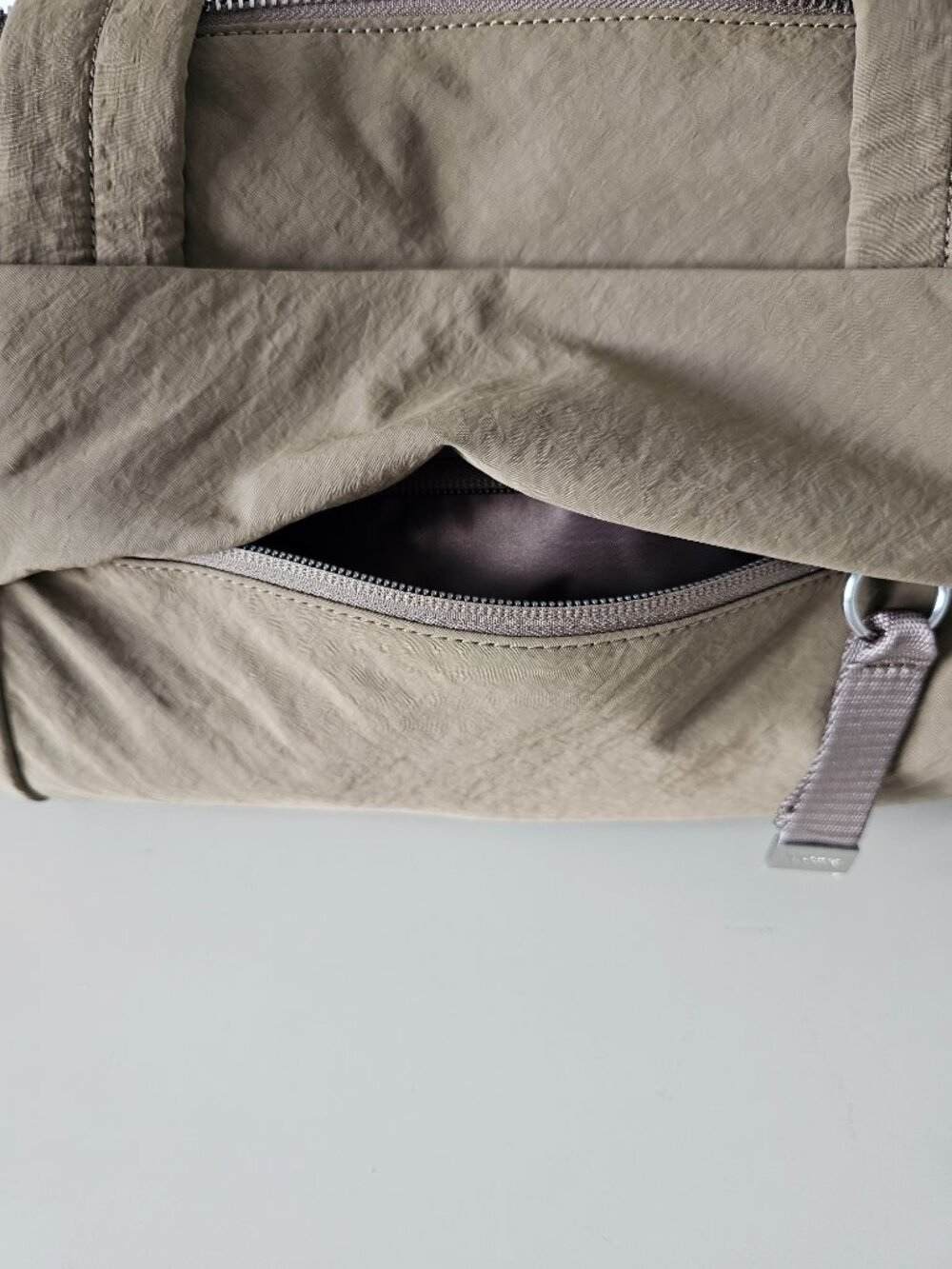 NWT LULULEMON FANB Fawn Brown On My Level Barrel Duffle Duffel Bag One Size OS - Picture 8 of 15